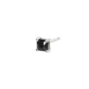 Mabina Orecchino in argento con zircone nero quadrato 563619